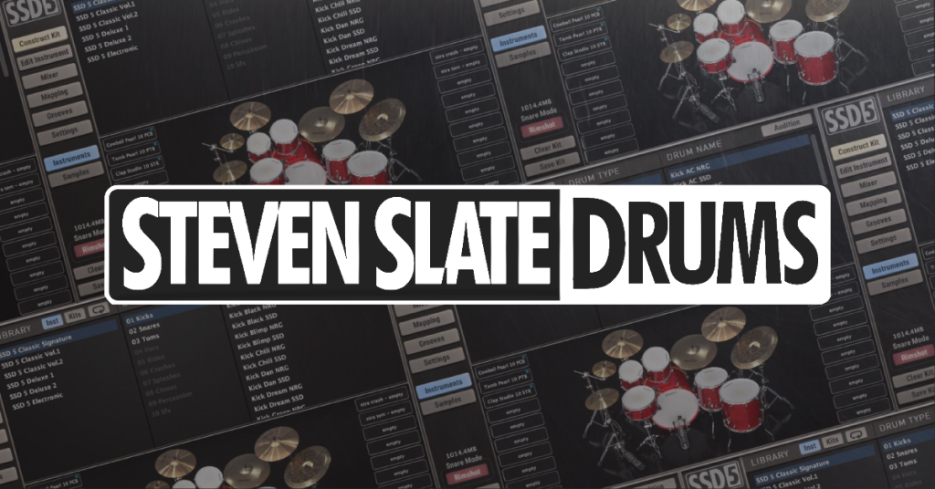 Steven Slate Audio Slate Drums - SSD  5.5 Platinum (Latest Version)